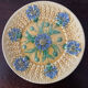 Set de 3 assiettes en barbotine années 1920