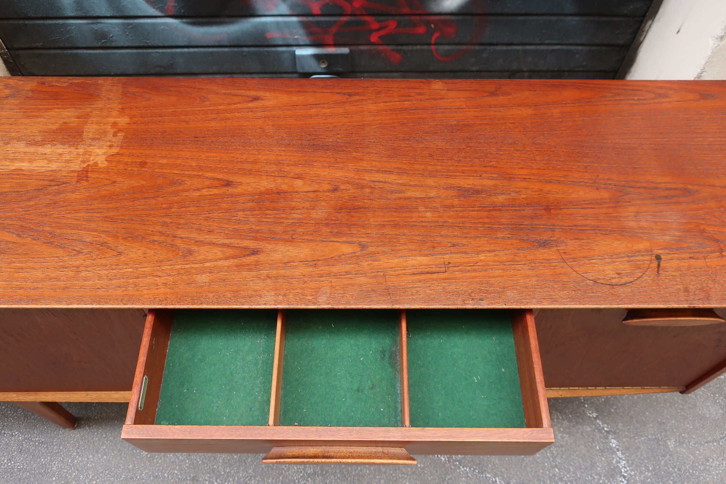 Sideboard of the 1960s teak