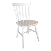 Chaise scandinave blanche