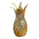 Pineapple vase in solid brass