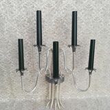 Silver bronze wall lights