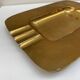 Art Deco ashtray in solid brass