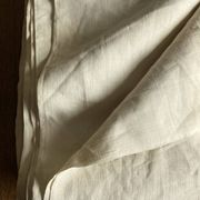 Drap de réserve 1960 en toile de lin brut 210x330