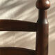 Wooden chair and straw 1950