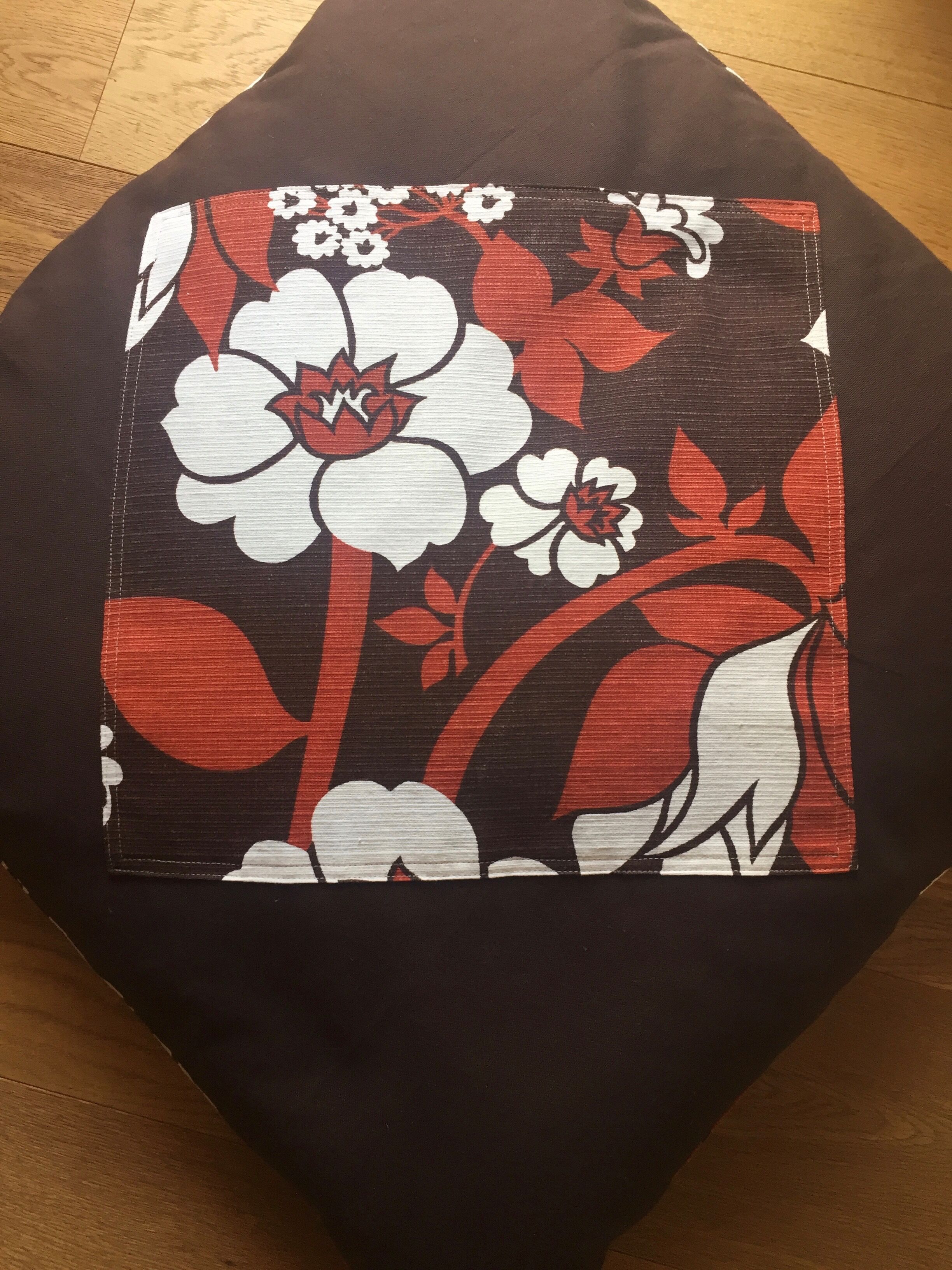 Vintage floor cushion