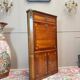 Tuart jean-baptiste ii marquetry wood secretary, stamped