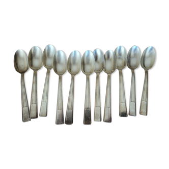 Silver soup spoons