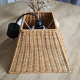 Wicker pendant light