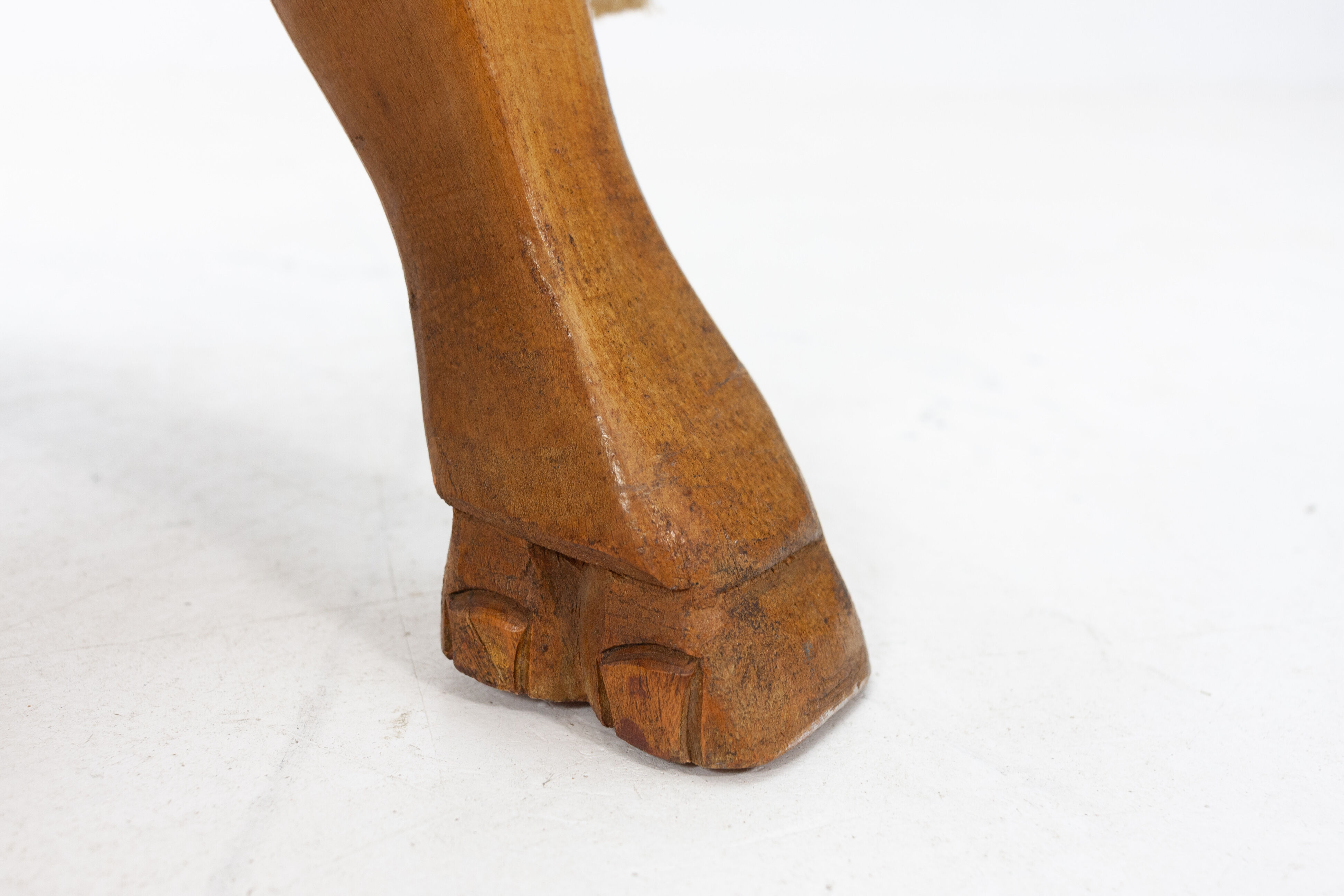 Vintage camel saddle stool, 1960s