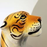 Ceramic tiger, Italy, 1970