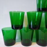 Verre à eau vert