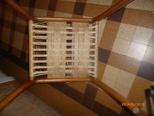 6 chairs Gessef Consorzio Sedie 1960