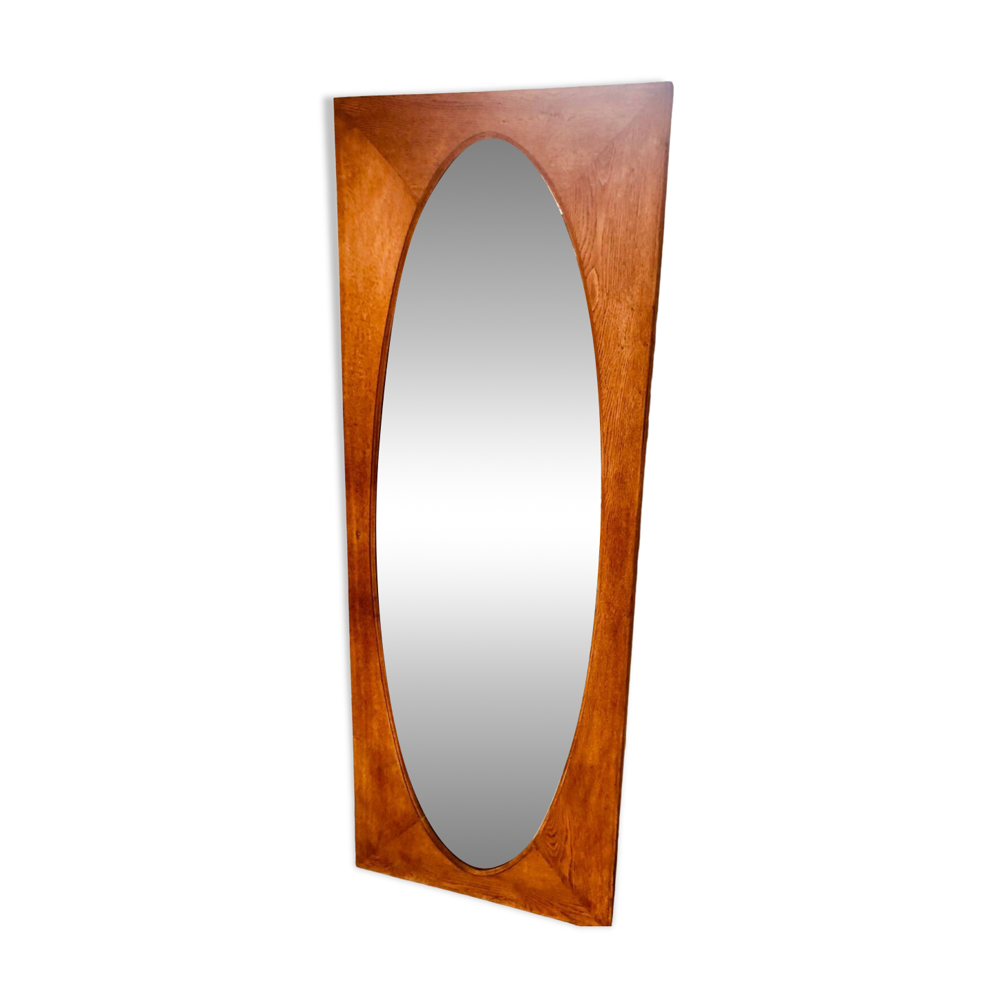 Old oak mirror