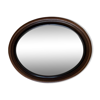 Wooden mirror