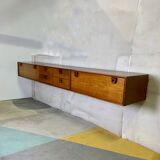 Scandinavian floating sideboard 1960