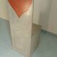 Neo-Brutalist and Postmodern Console-Pedestal – Unique artisan piece.