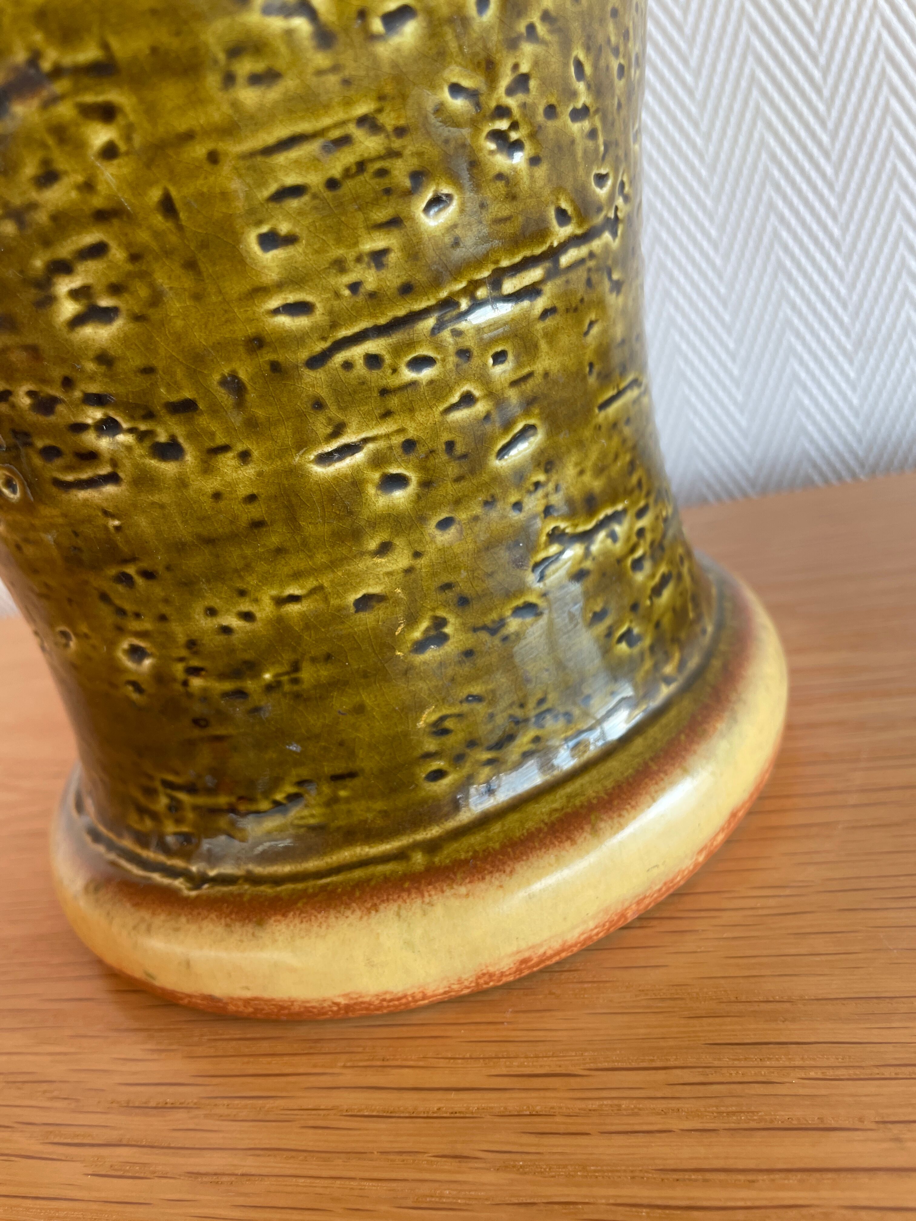Vintage 70s ceramic vase