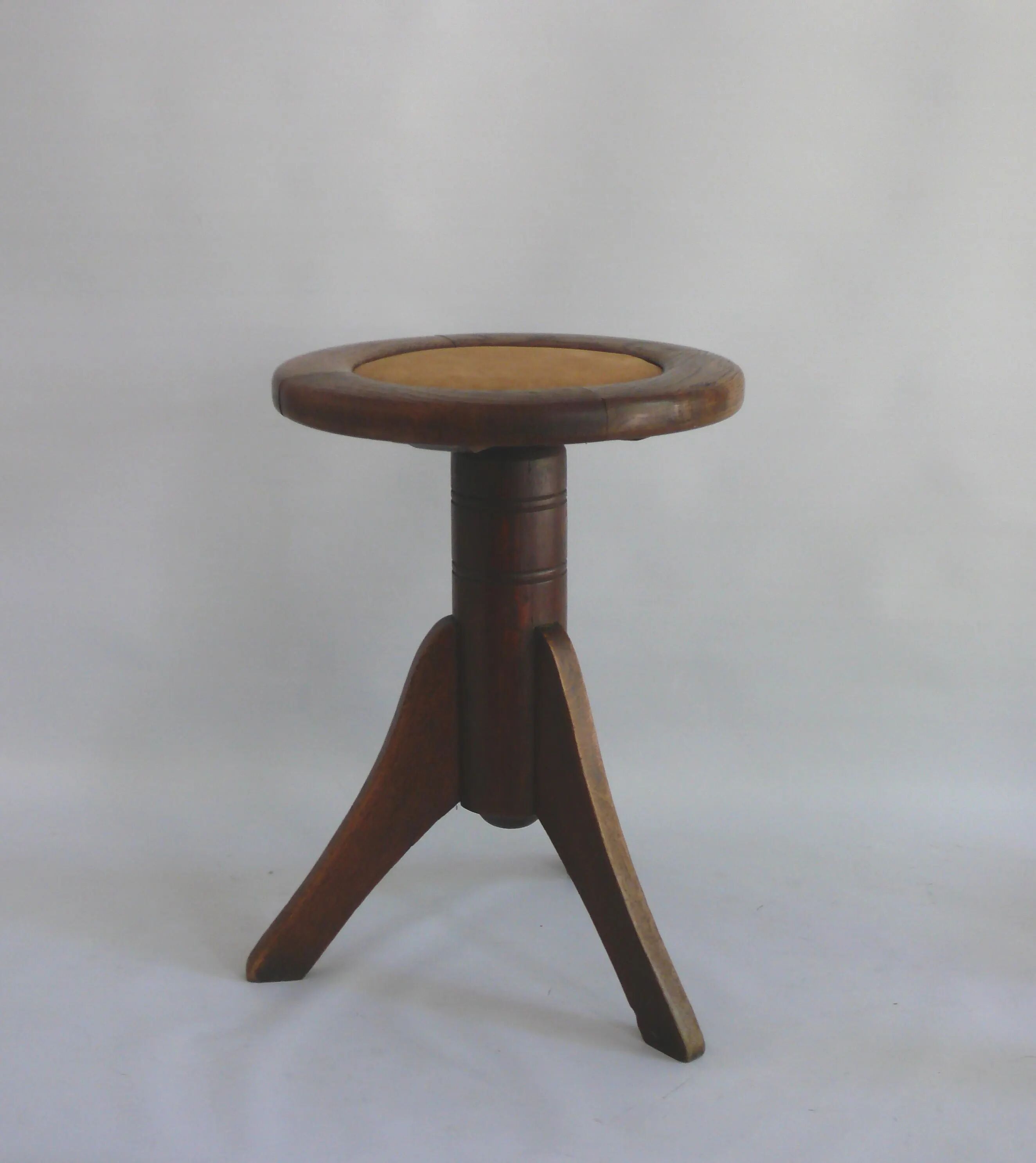 Art nouveau piano stool, swivel stool, stool - after 1920
