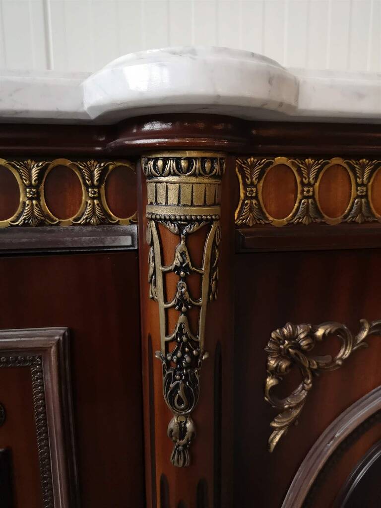 French Louis XVI Style Sideboard/Buffet Signed JP Ehalt 20th Century