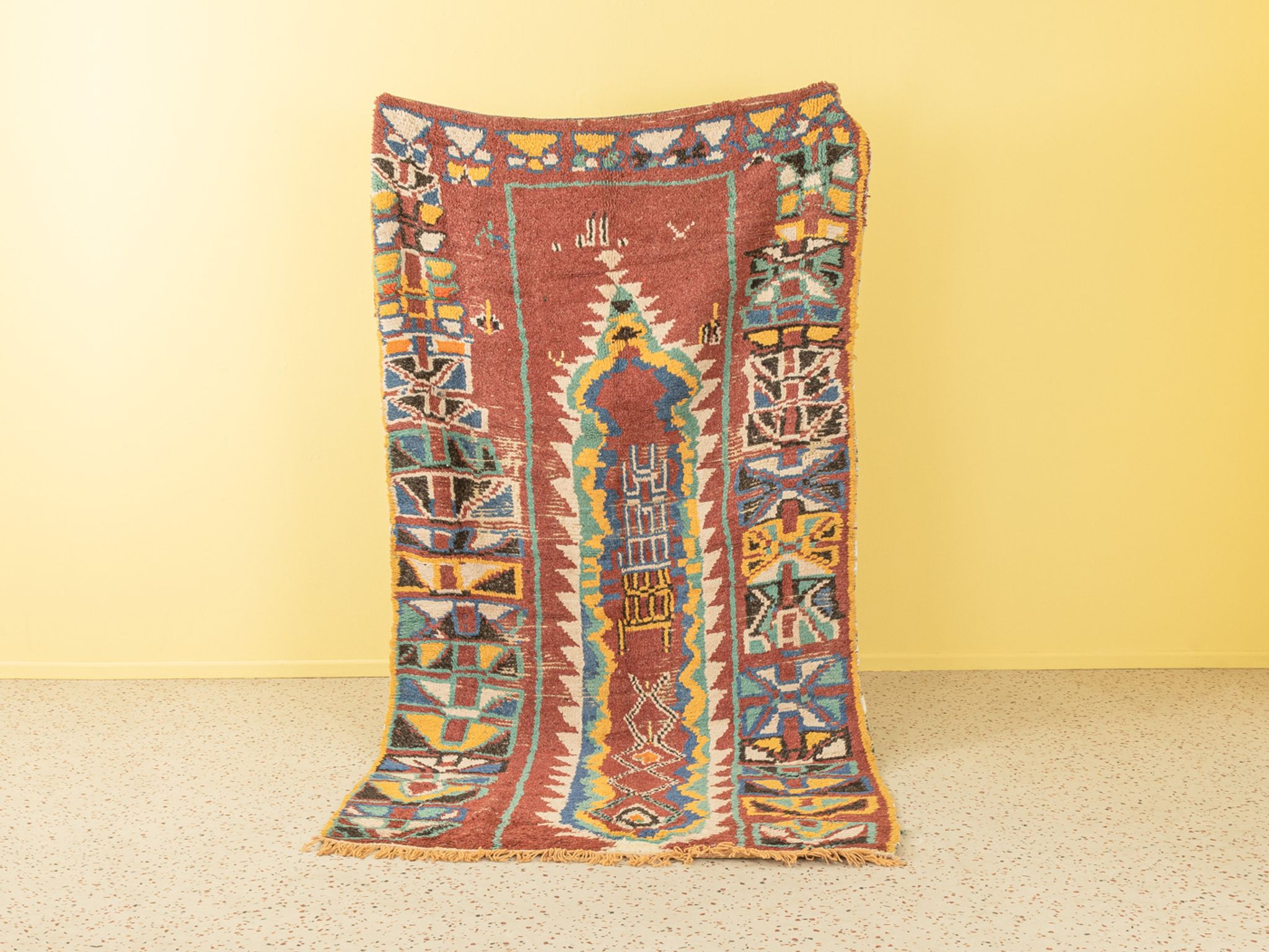 Azilal vintage, tapis berbère, 138 x 260