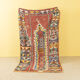 Vintage azilal, berber rug, 138 x 260