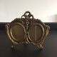 Old Bronze Photo Frame