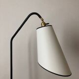 Tablet floor lamp and magazine holder 1960