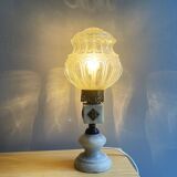 Portuguese marble table lamp in Art Deco style, 1960s