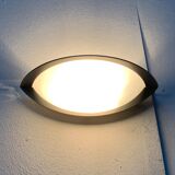 Postmodern German wall lamps from the space age by Glashütte Limburg, set of 2