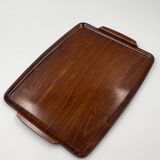 Plateau de service Gerlinol en noyer vintage