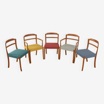 Chaises de salle à manger des années 1960, Ole Wanscher