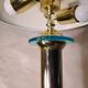 turquoise chrome gold lamp 1980, very beautiful 43x32 good general condition and normal wear