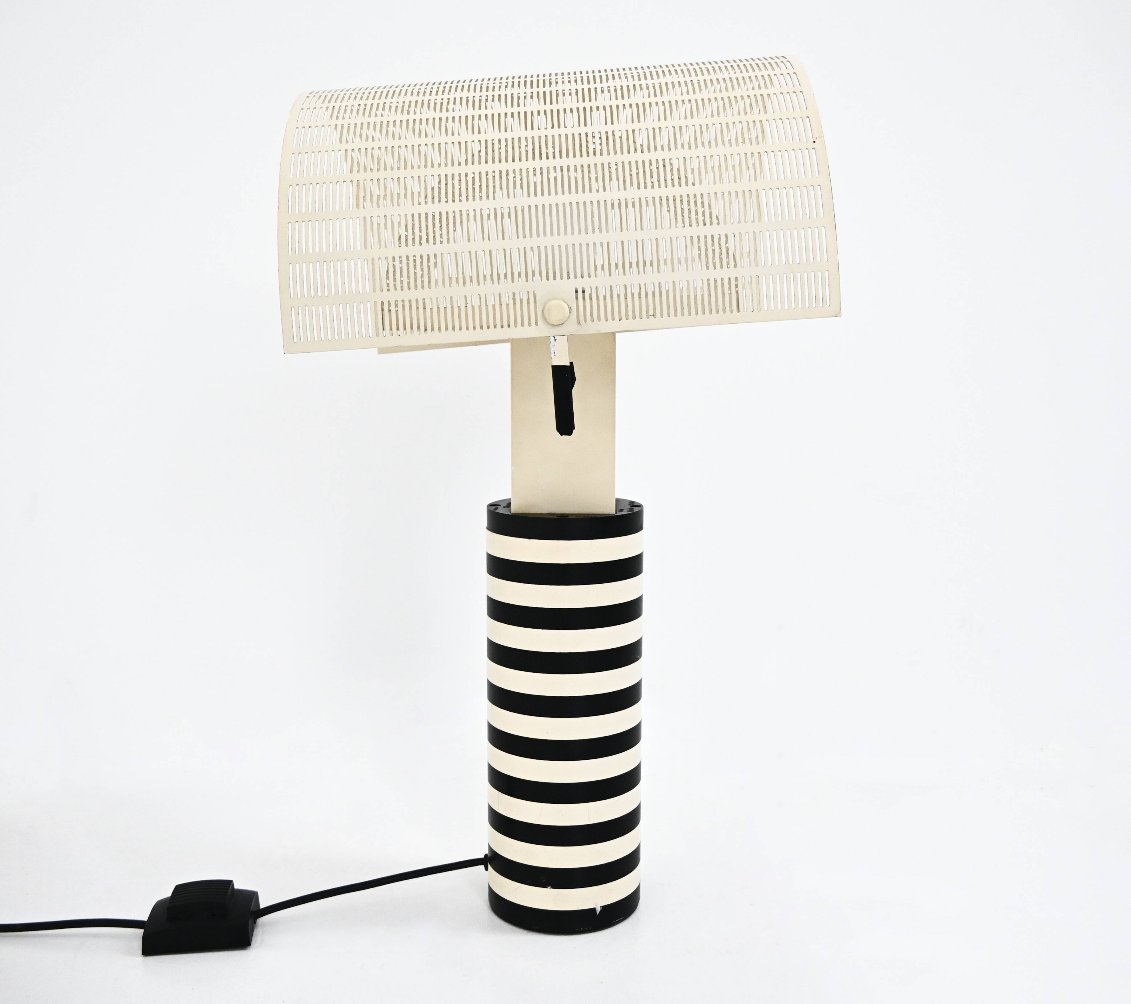 Shogun table lamp by Mario Botta for Artemide, 1986