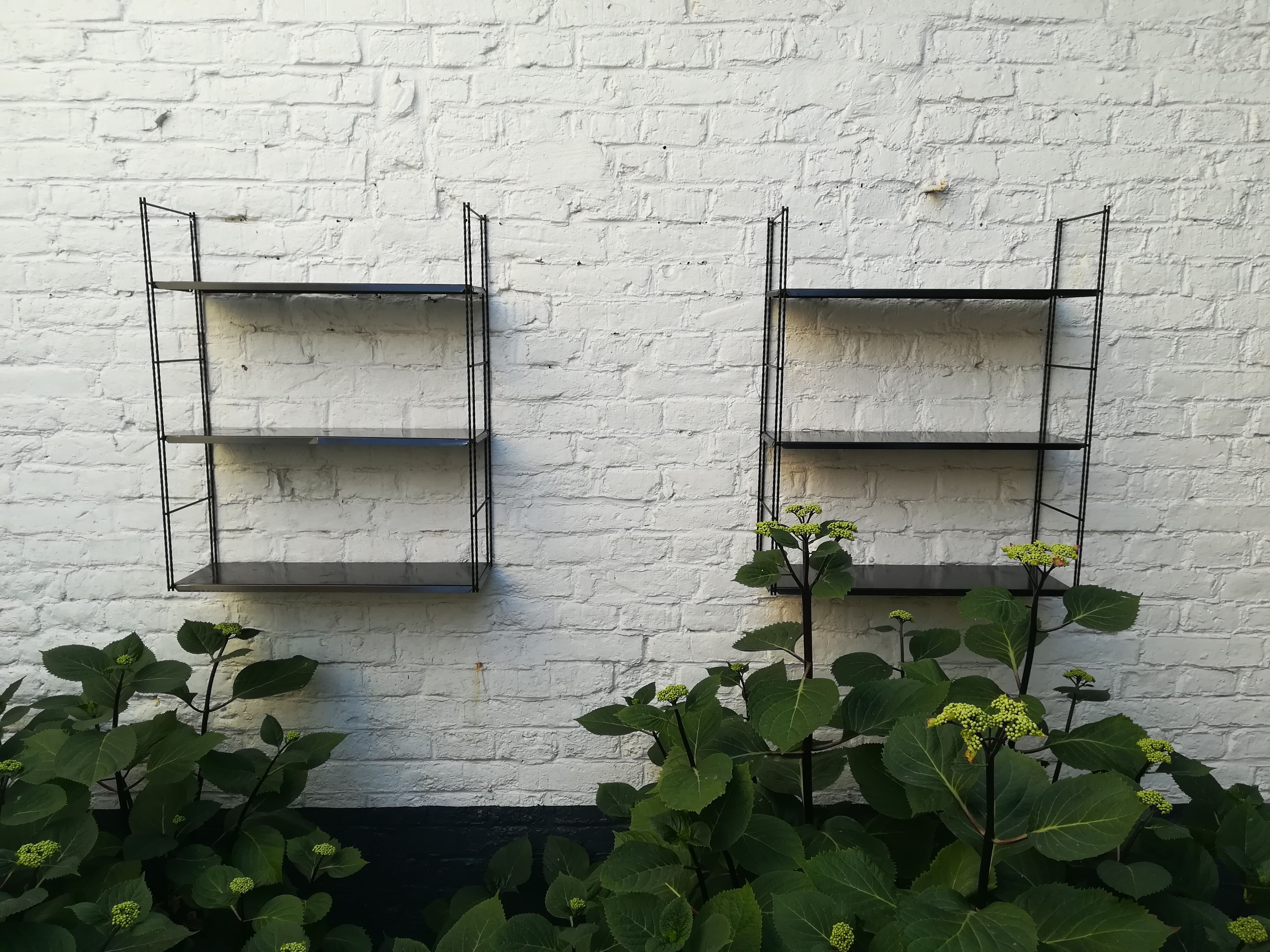 Vintage wall shelves