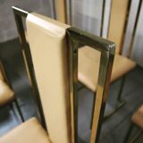 Italian dining room set by Renato Zevi from the 70's