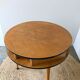 3-drawer tripod round coffee table