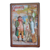 Plaque en tole , cherry whisky, en relief