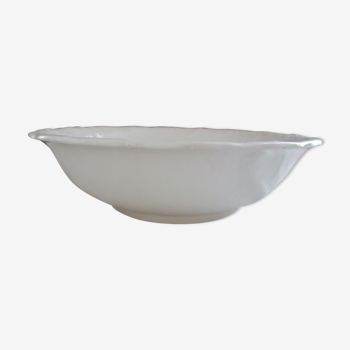 Salad bowl in Belgian earthenware Boch and brothers