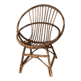 Rattan armchair for children