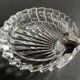 CENDRIER Cristal VINTAGE Forme Coquillage