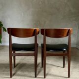 Vintage Scandinavian teak chairs by Henri Walter Klein