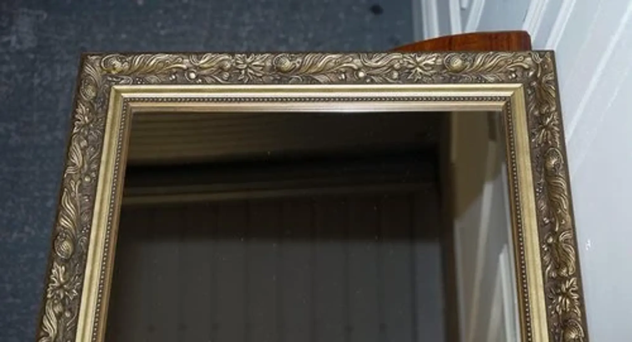 Bevelled Vintage Ornate Wall Mirror