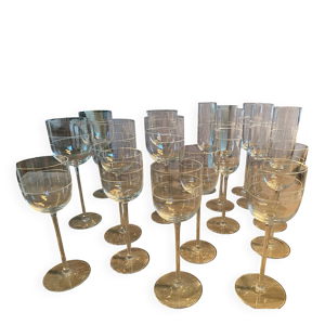 lot de verres Hermes
