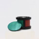 Postmodern Italian Wooden Ice Bucket by Pietro Manzoni 1980s