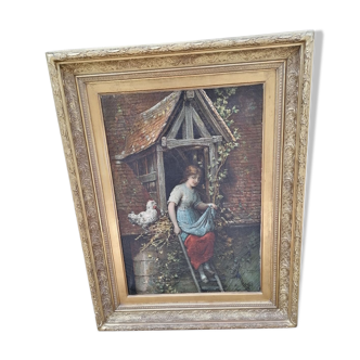 Old painting late 19th