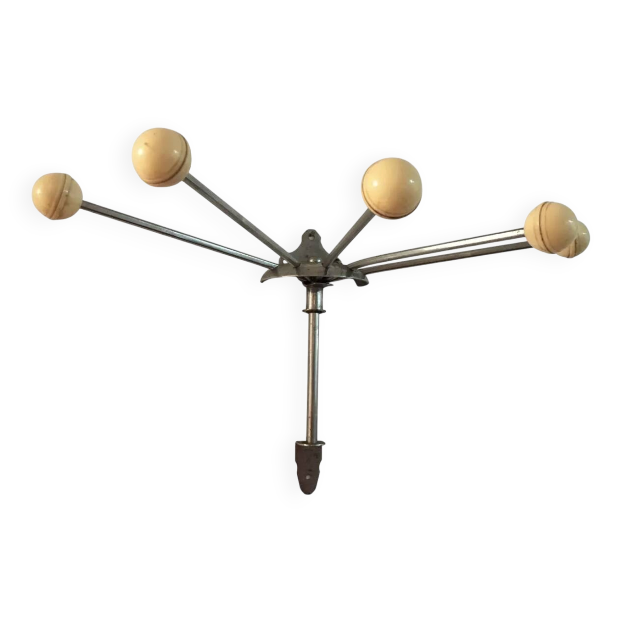 Vintage Serjac folding coat rack.