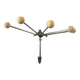 Vintage Serjac folding coat rack.