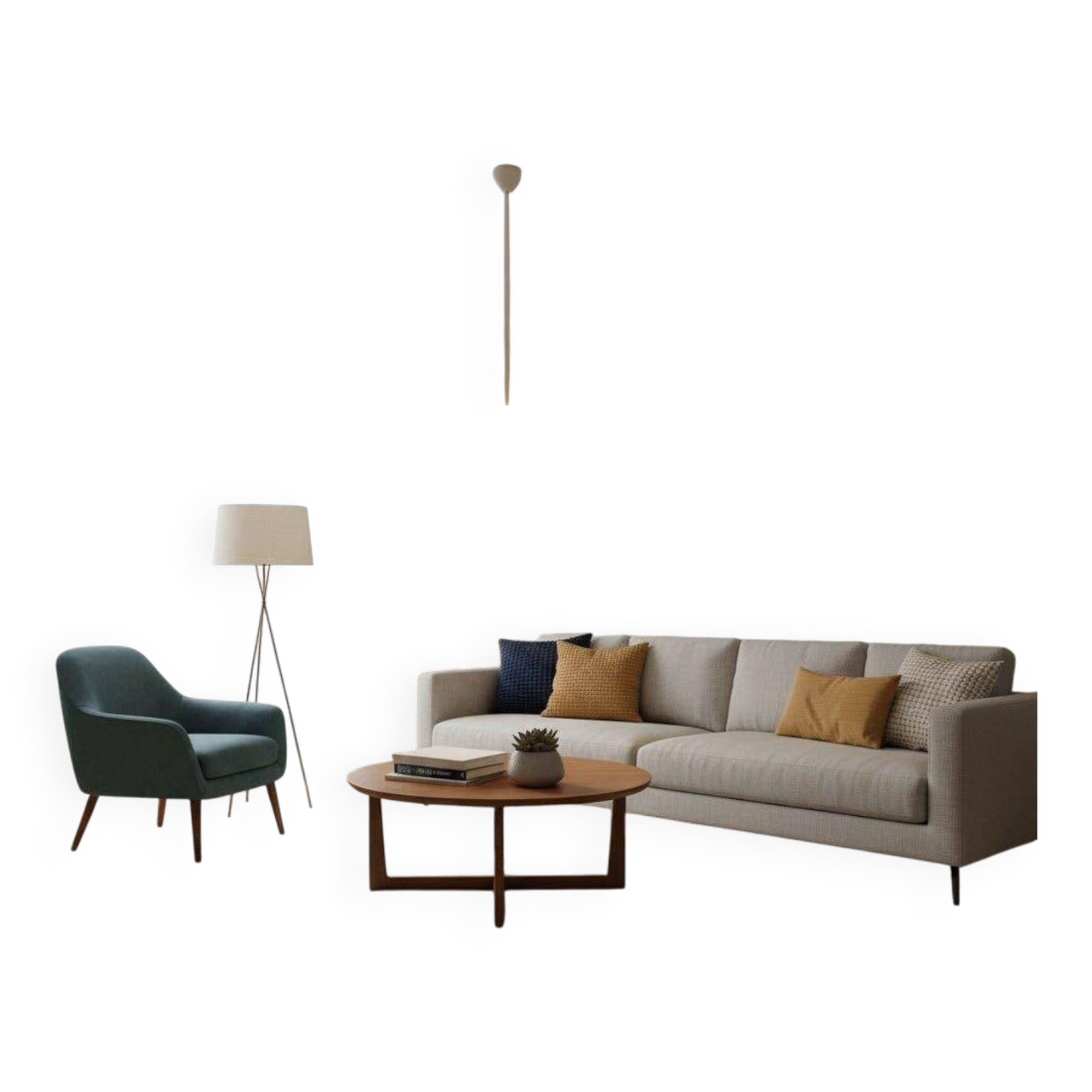 Suspension vintage space age 'havlova milanda rhythmic'