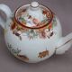 Old teapot Sarreguemines 19th Chinoiserie