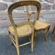 4 rustic Louis Philippe period chairs
